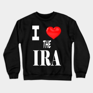 I love the IRA Crewneck Sweatshirt